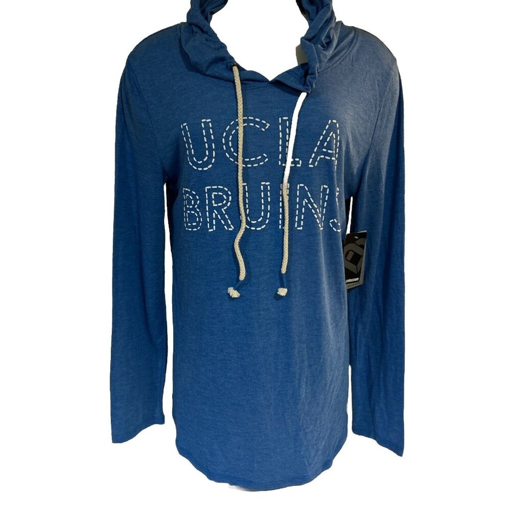 NEW California UCLA Bruins Colosseum Blue Stitched Shirt Women's M